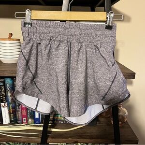 Lululemon Track That High-Rise Short 3" Heather Lux Multi Black Size 4